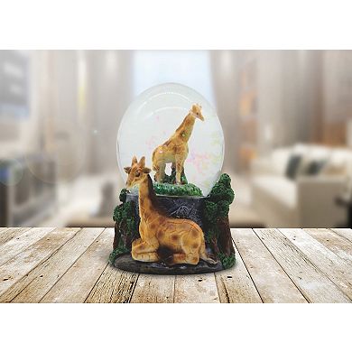 FC Design 3.5"H Giraffe Glitter Snow Globe Statue Fantasy Decoration Figurine Home Room Decor