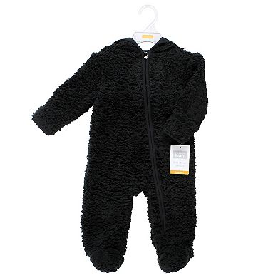 Hudson Baby Faux Shearling Bunting 1pk, Black