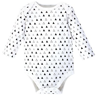 Hudson Baby Cotton Long-Sleeve Bodysuits 7pk, Moon And Back