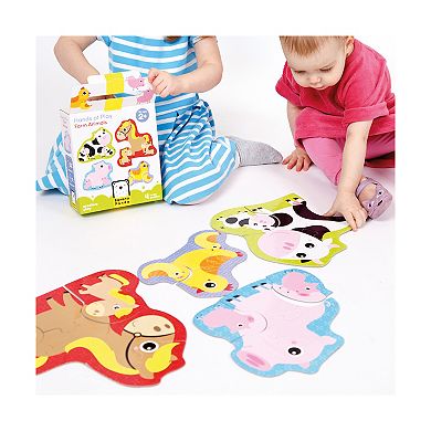 Hands at Play 22-Piece Farm Animals Puzzle
