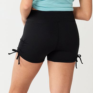 Juniors' SO® Sporty Side Cinch Bike Shorts