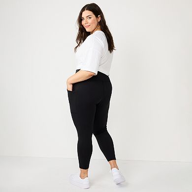 Juniors' Plus Size SO® Sporty Pocket Leggings