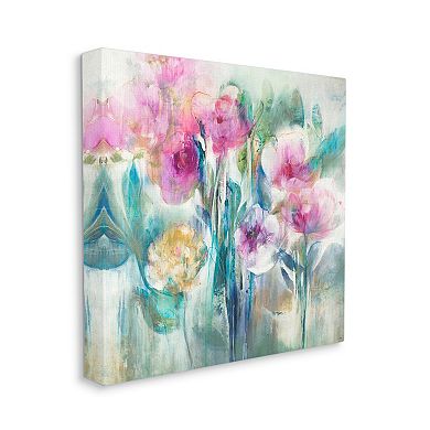 Stupell Home Decor Abstract Flowers Cascading Canvas Wall Art