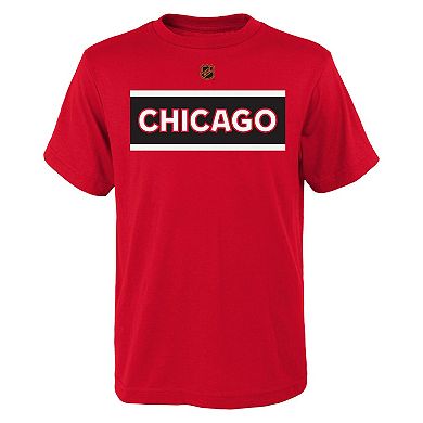 Youth Red Chicago Blackhawks Special Edition 2.0 Primary Logo T-Shirt