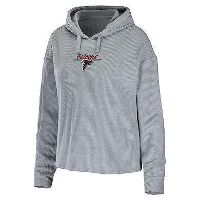 Women's WEAR by Erin Andrews Heathered Gray Atlanta Falcons Pullover Hoodie & Pants Lounge Set