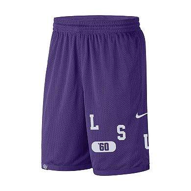 Men's Nike Purple LSU Tigers Wordmark Performance Shorts