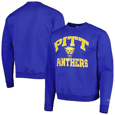 Men's Champion Royal Pitt Panthers High Motor Pullover Sweatshirt