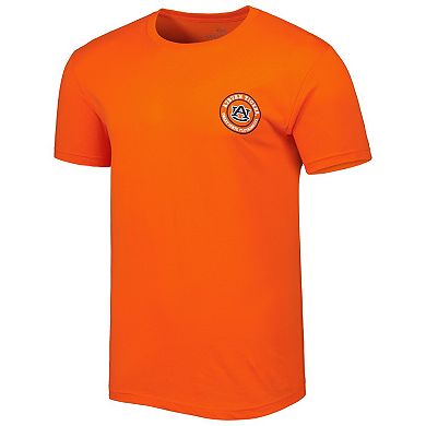 Men's Orange Auburn Tigers Double Diamond Crest T-Shirt