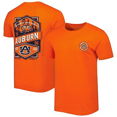 Men's Orange Auburn Tigers Double Diamond Crest T-Shirt