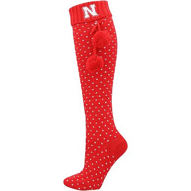 Women's ZooZatz Scarlet Nebraska Huskers Knee High Socks