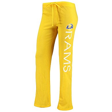 Women's Concepts Sport Royal/Gold Los Angeles Rams Plus Size Meter Tank Top and Pants Sleep Set