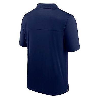 Men's Fanatics Branded Navy Cleveland Guardians Hands Down Polo