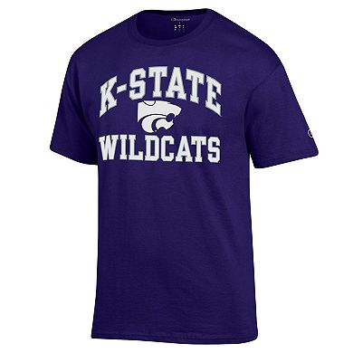 Men's Champion Purple Kansas State Wildcats High Motor T-Shirt