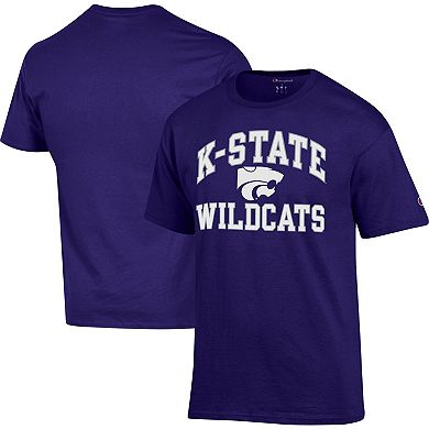 Men's Champion Purple Kansas State Wildcats High Motor T-Shirt