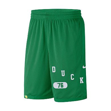 Men's Nike Green Oregon Ducks Wordmark Performance Shorts