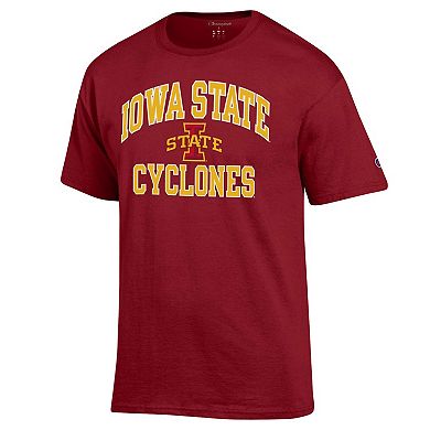 Men's Champion Cardinal Iowa State Cyclones High Motor T-Shirt