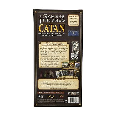 A Game of Thrones Catan: Brotherhood of the Watch 5-6 Player Game Extension