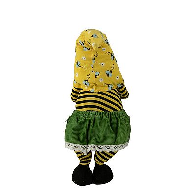 Northlight Bumblebee Striped Springtime Gnome Floor Decor 2-piece Set