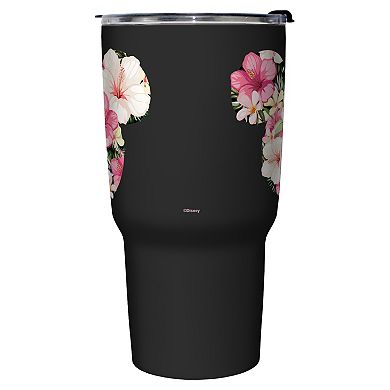 Mickey Floral Stainless Steel Travel Mug