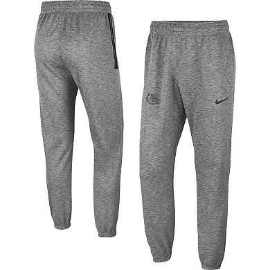 Men's Nike Heather Gray Gonzaga Bulldogs Team Logo Spotlight Performance Pants