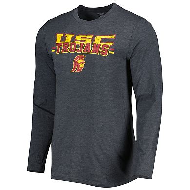 Men's Concepts Sport Cardinal/Charcoal USC Trojans Meter Long Sleeve T-Shirt & Pants Sleep Set