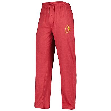 Men's Concepts Sport Cardinal/Charcoal USC Trojans Meter Long Sleeve T-Shirt & Pants Sleep Set