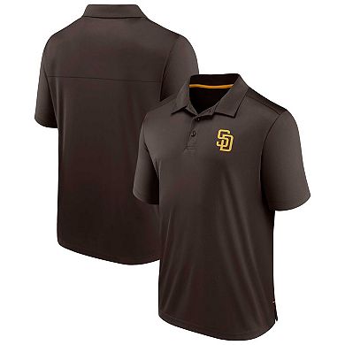 Men's Fanatics Branded Brown San Diego Padres Hands Down Polo