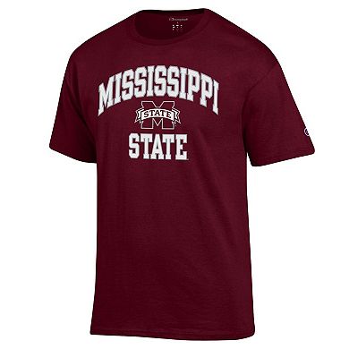 Men's Champion Maroon Mississippi State Bulldogs High Motor T-Shirt