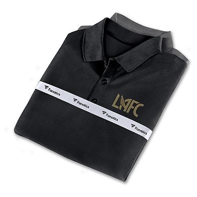 Men's Fanatics Branded Black/Gray LAFC Iconic Polo Combo Set