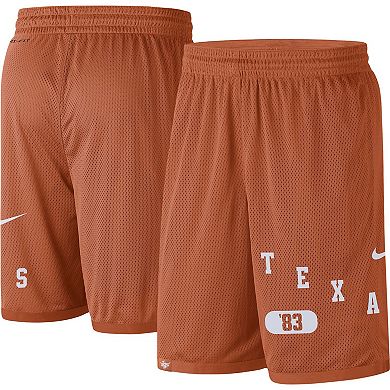 Men's Nike Texas Orange Texas Longhorns Wordmark Performance Shorts