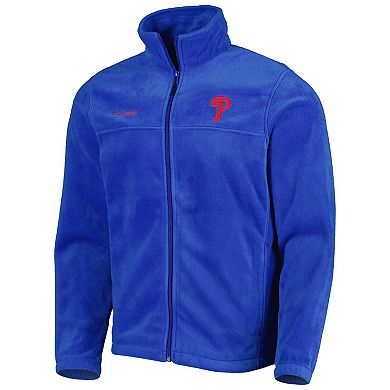 Men's Columbia Royal Philadelphia Phillies Steens Mountain Full-Zip Jacket