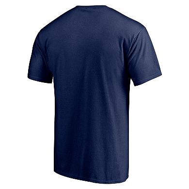 Men's Fanatics Navy New England Patriots Hometown Collection 1st Down T-Shirt