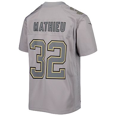 Youth Nike Tyrann Mathieu Gray New Orleans Saints Atmosphere Game Jersey