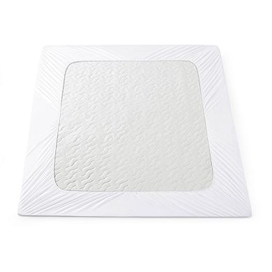 Unikome Cooling Waterproof Mattress Protector Fitted Quilted Protect Cover 18 Inch Deep