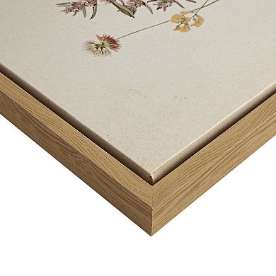 Martha Stewart French Herbarium Framed Canvas Wall Art 2-piece Set