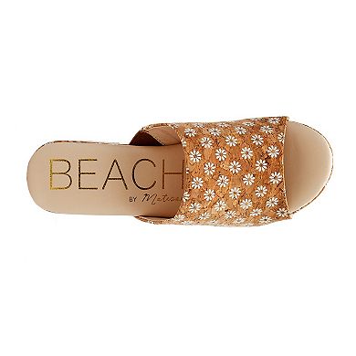 Beach by Matisse Terry Women's Platform Slide Sandals