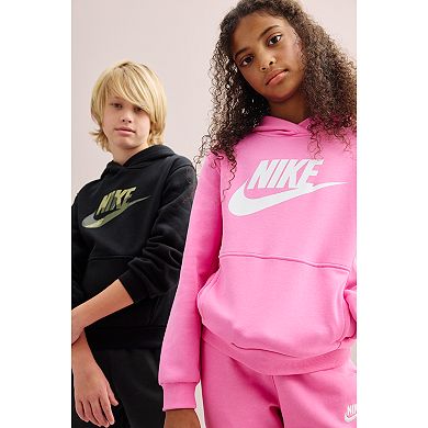 Girls 7-16 Nike Sportswear Club Fleece Graphic Hoodie