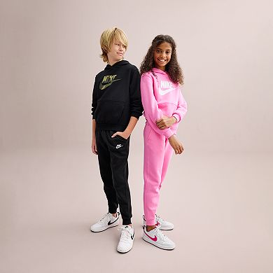 Girls 7-16 Nike Sportswear Club Fleece Graphic Hoodie