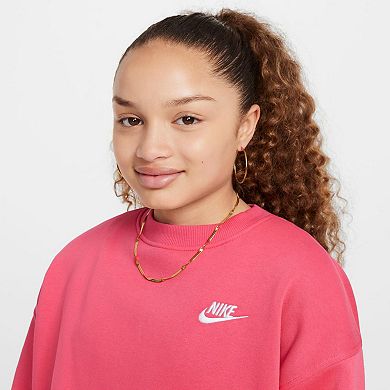 Girls 7-16 Nike Sportswear Club Fleece Oversized Sweatshirt
