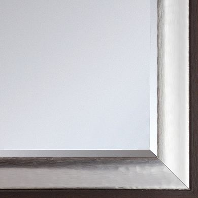 La Pastiche Silver Finish Framed Wall Mirror
