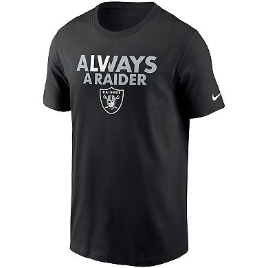 Men's Nike Black Las Vegas Raiders Hometown Collection Always T-Shirt