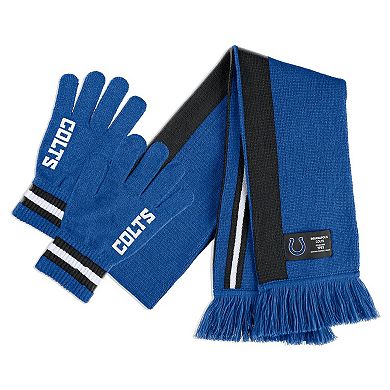 WEAR by Erin Andrews Indianapolis Colts Scarf and Glove Set