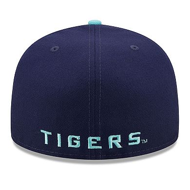 Men's New Era Navy/Light Blue LSU Tigers 59FIFTY Fitted Hat