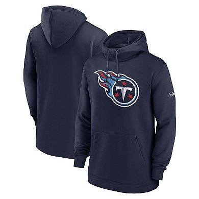 Men's Nike Navy Tennessee Titans Classic Pullover Hoodie