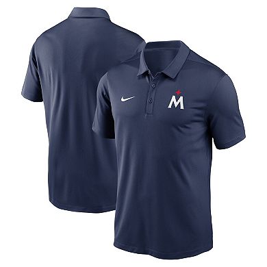 Men's Nike Navy Minnesota Twins 2023 Agility Logo Franchise Performance Polo