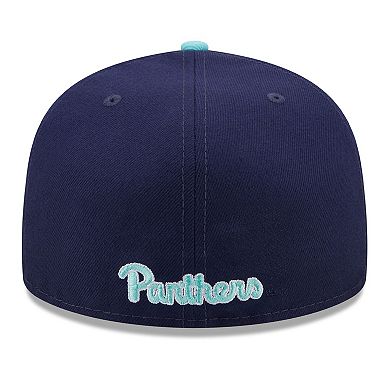 Men's New Era Navy/Light Blue Pitt Panthers 59FIFTY Fitted Hat
