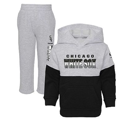 Toddler Black/Heather Gray Chicago White Sox Two-Piece Playmaker Set