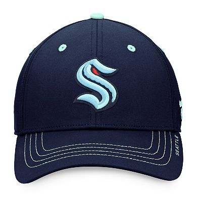 Men's Fanatics Branded Deep Sea Blue Seattle Kraken Authentic Pro Rink Flex Hat