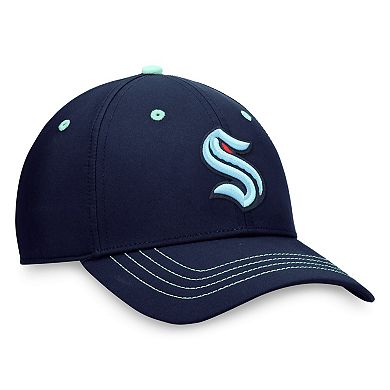 Men's Fanatics Branded Deep Sea Blue Seattle Kraken Authentic Pro Rink Flex Hat