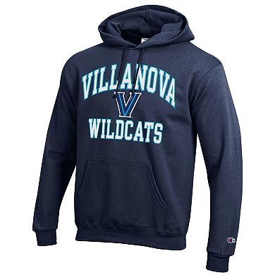 Men's Champion Navy Villanova Wildcats High Motor Pullover Hoodie